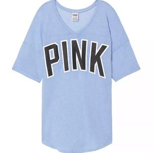 VS PINK BOYFRIEND V-Neck Jersey